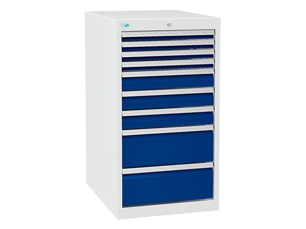 Lådsektion 700/05 1019x555x736 mm 8 lådor