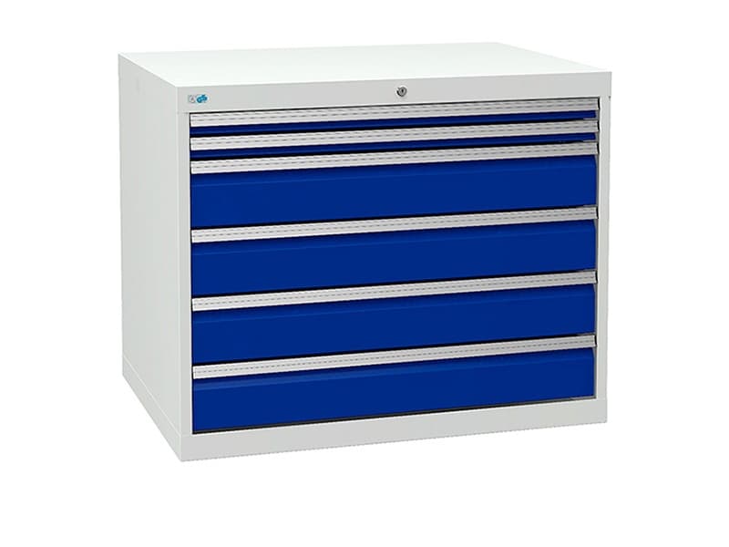 Lådsektion 700/10 819x1005x736mm 6 lådor