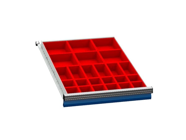 Laatikon sovitus 700/05 Comb. C H100mm H100mm