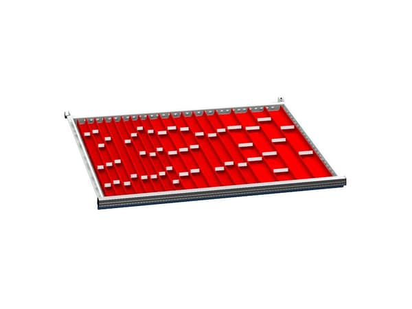 Laatikon sovitus 700/10 Comb. A H50/75mm