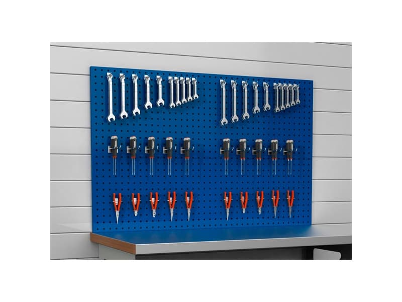 Verktygstavla 450x1000 RAL5005