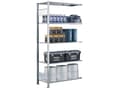 Miniatyrbild 4 av 5: Wellpapphyllor Boltless, balkar 2000x1000x400 mm 150 kg/hylla