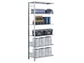 Pikkukuva 4 / 5: Pultittomat hyllyt, palkit 2500x1300x600 mm 250 kg/hyllykkö