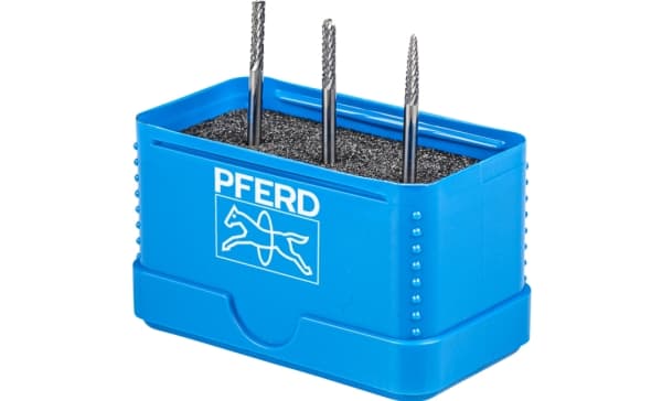 PFERD 21901504, Wolframkarbid, Støpejern, Rustfritt stål, 1 stykker, 3 mm, 3 mm