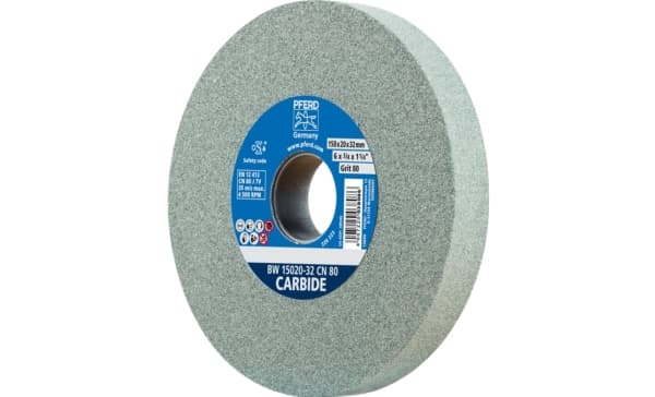 PFERD 39009724, Sliphjul, Volframkarbid, 4500 RPM, Grå, Rund, 3,2 cm