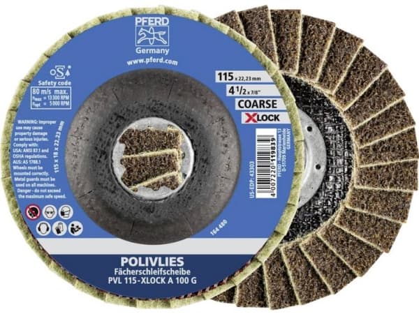 PFERD 44694201, 13300 RPM, 11,5 cm, 18 mm, 100 g, 5 stykker