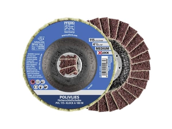 PFERD 44694202, 13300 rpm, 11,5 cm, 18 mm, 180 g, 5 st