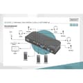 Miniatyrbild 5 av 5: Digitus DS-12850 2+2 Port KVM-switch Display-Port, HDMI Fjärrkontroll, Tangentbord 3840 x 2160 Pixel