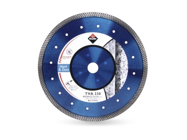 RUBI DIAMOND BLADE TVA 125 x 22.2mm SUPERPRO