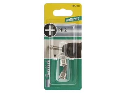 wolfcraft GmbH 4006885134201, 2 styck, PH2, 25 mm, 8-kantig