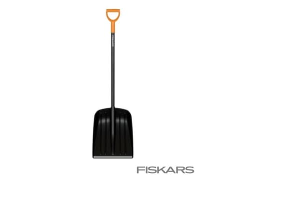 FISKARS SNØSPADE OG MASSIV KORN ALUMINIUMSKAFT