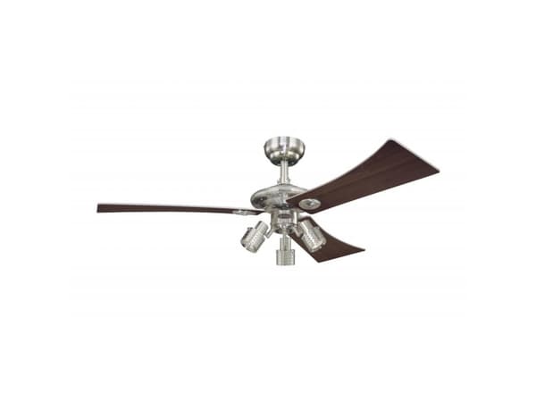 Westinghouse Audubon Loftsventilator 52 W (Ø x H) 122 cm x 390 mm Krom (børstet)