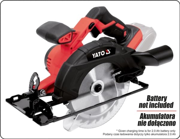 Yato YT-82811, III, IPX0, 18 V, Lithium-Ion (Li-Ion), 2,3 kg, 1 stykker - SOLO