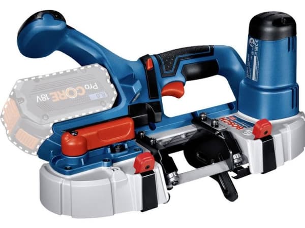 AKKU BÅNDSAV GCB 18V-63 SOLO Boschs mest ergonomiske og kompakte båndsav, der sikrer komfort under arbejdet - SOLO