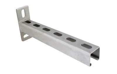 Walraven Skinnekonsol Strut - Rustfri stål RapidStrut Konsol 41x41 200mm