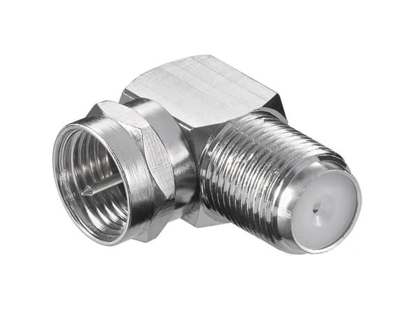 Goobay WE 1166 W LC, BNC-F - M > BNC-F - FM, Rostfritt stål, 1 styck
