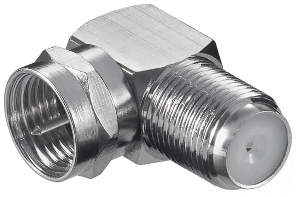 Goobay WE 1166 W LC, BNC-F - M > BNC-F - FM, Rostfritt stål, 1 styck