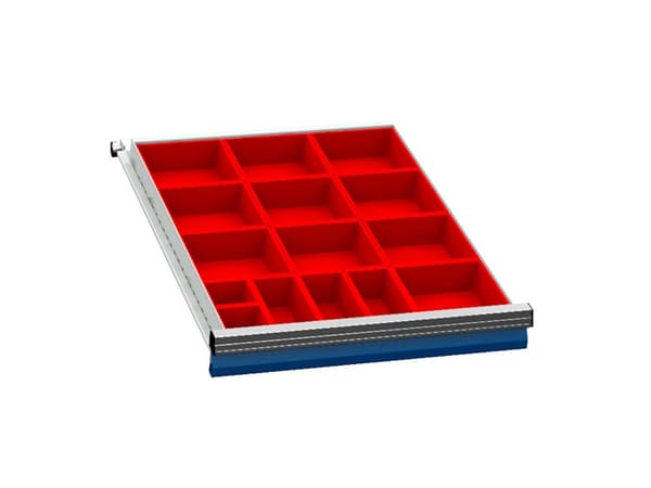 Laatikon sovitus 700/05 Comb. W H75mm K75mm