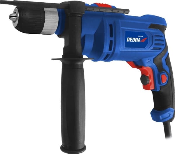 Dedra Hammer drill 700W, 13mm self locking, color box (DED7959)