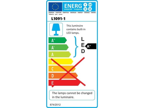 Dedra Wall lamp SLIM 10W with a motion sensor SMD LED, IP44