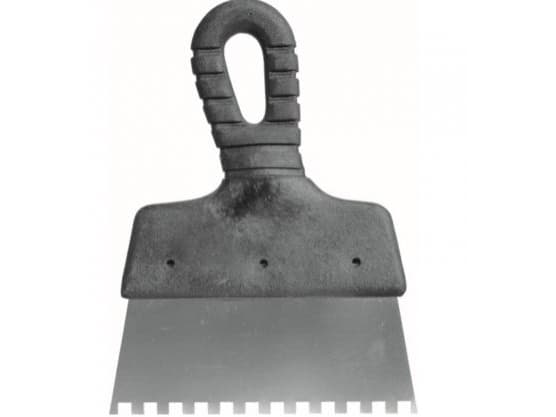 Dedra Putty for glue 250mm tooth 6x6 stainless steel ZP250N/6