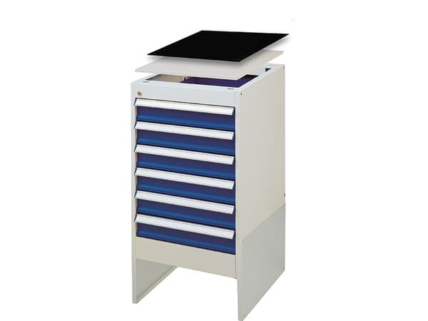 Gummimåtte Skuffesektion bxd=535x665 mm