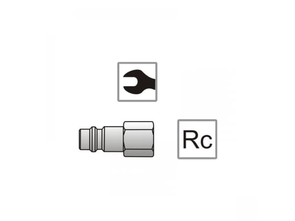Pansam Quick Coupler 1/4 "1/4" (A535310)