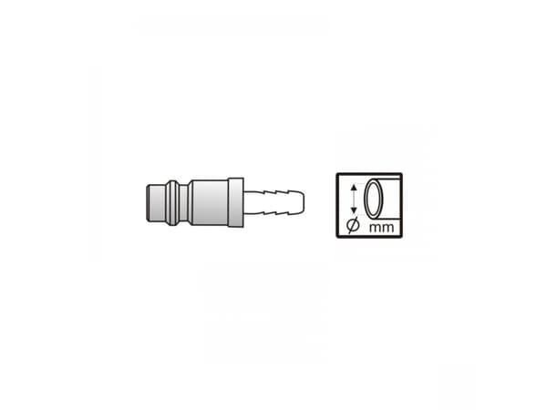 Pansam-tilkobling 8 mm (A535317)