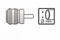 Miniatyrbilde 2 av 4: Pansam 1/4 "10mm connection (A535407)