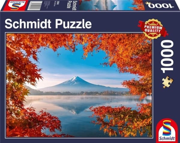 Schmidt Spiele Autumn splendor of Mount Fuji, 1000 kpl, Maisema, 12 vuosi/vuosia