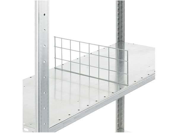 Deleplade Boltless, gitter 500 x 140 mm for 150 kg hylde