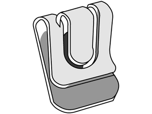 Clips top for montering af Boltless dobbeltreoler
