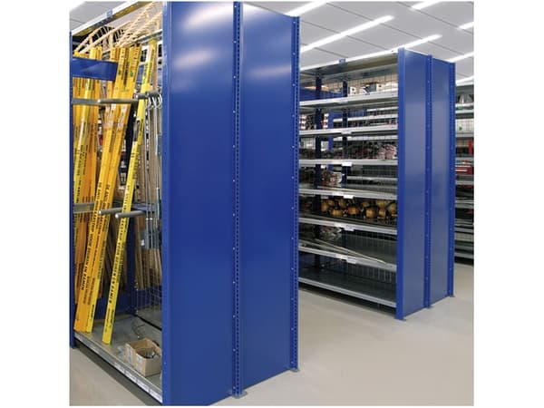 Mellemgavl Boltless højde 1050 mm dybde 800 mm RAL 7035