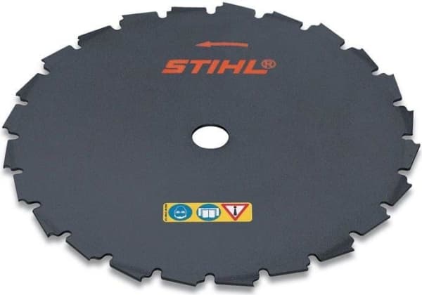 Stihl 41127134203, Hekketrimmerblad, Sort, Stål, 1 stykker