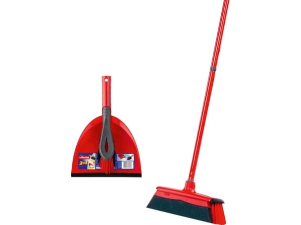Vile DuActiva brooms with 2in1 sweeping set