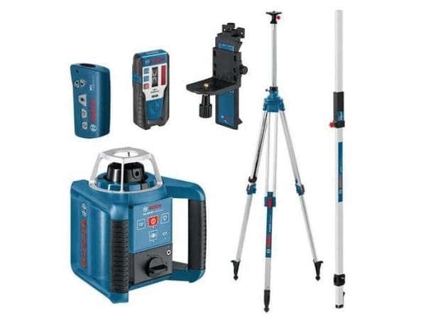 Bosch GRL 300 HV Professional, 300 m, 0,1 mm/m, 5°, 600 RPM, Rød, 3R