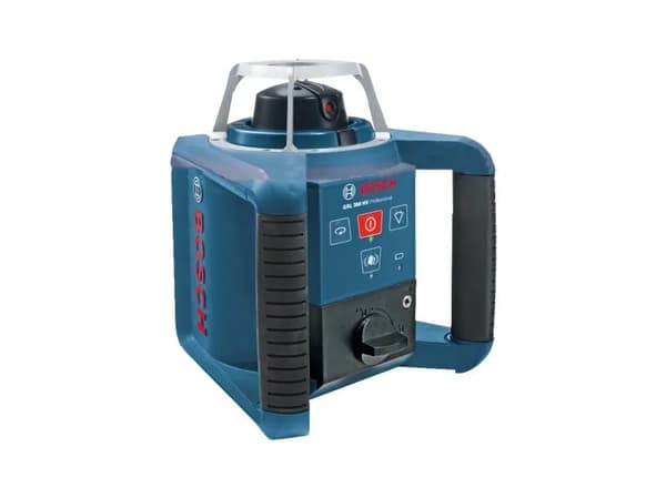 Bosch GRL 300 HV Professional, 300 m, 0,1 mm/m, 5°, 600 RPM, Rød, 3R Blå
