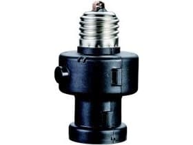 Maclean MCE21 B E27 lamphållare med skymningssensor och 100W timer