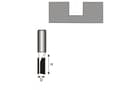 Miniatyrbilde 2 av 2: Dedra Rillekutter for tre, dobbel 20x19mm (07F024B)
