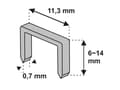 Miniatyrbilde 2 av 2: Dedra Staples 6 wz. D53 (11Z106)