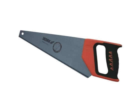 Dedra Saw blade 450mm, handle lined with rubber, hardened teeth - 1218