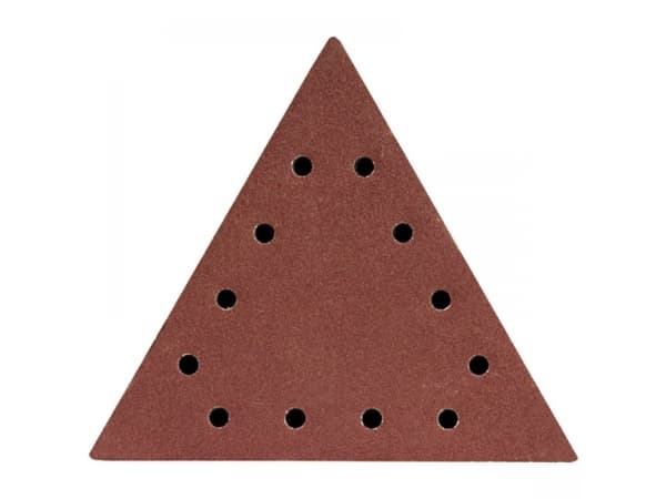 Dedra Triangular polishing disc 240 with holes 5 pcs. - DED7749T6