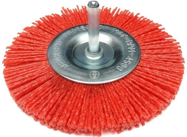 Dedra slipeskivebørste 100 mm med stift (F50-100)