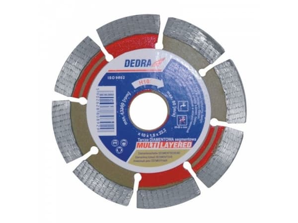 Dedra MULTI-LAYER segmenttisahanterä 230mm H1097
