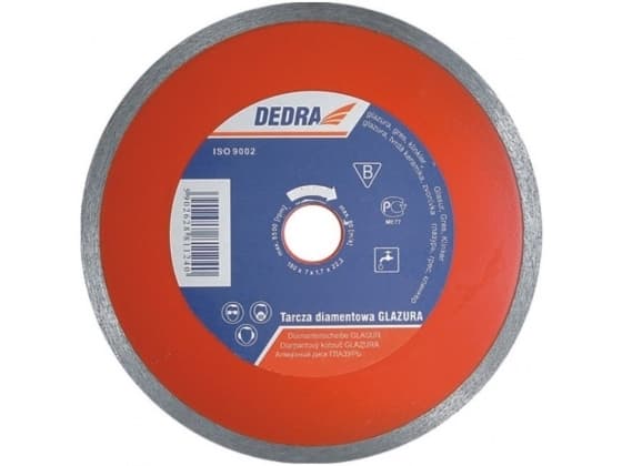 Dedra diamantskiva 180x22,2x1,9mm H1124