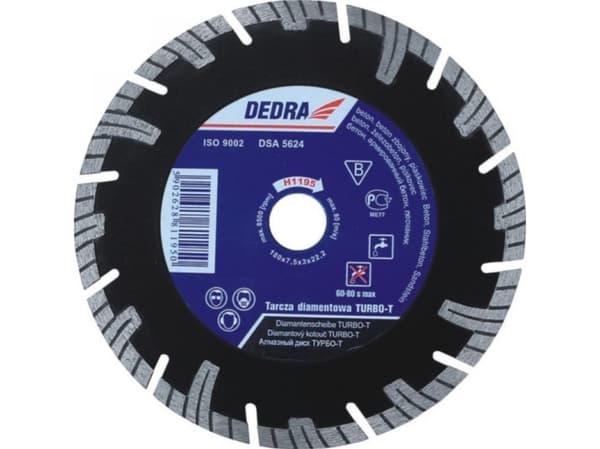 Dedra timanttileikkuukiekko betonille 300 x 25,4mm (H1199E-30)