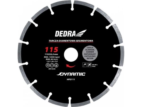 Dedra Segment disc dynamisk 300 mm 25,4 mm (HP2118E)