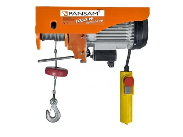 Pansam elektrisk vinsj 1050W (A045110)