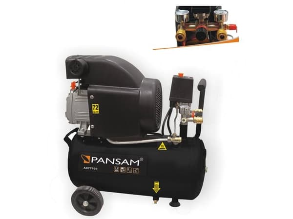 Piston compressor Pansam 8bar 24L (A077020)