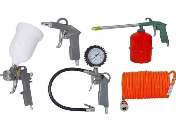 Pansam Set of pneumatic accessories 5 pcs (A532009)